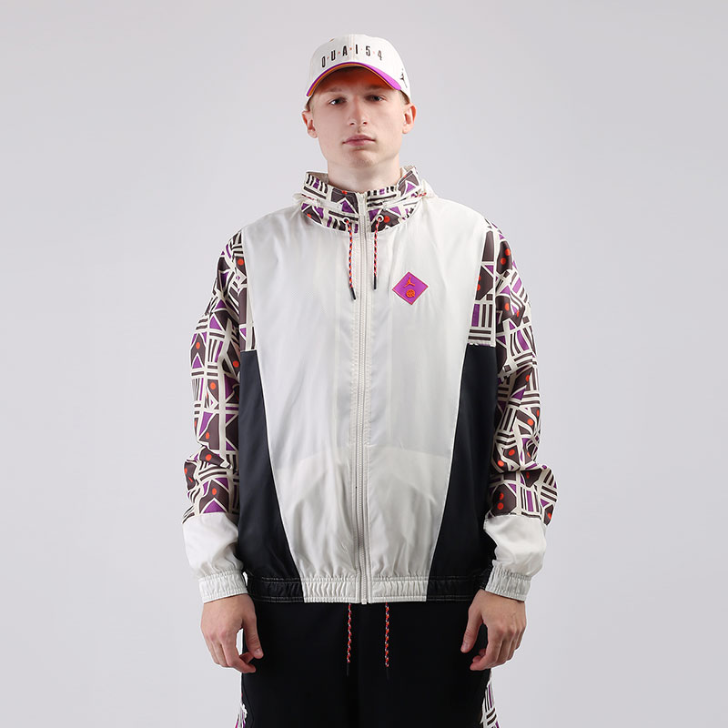 мужская бежевая куртка Jordan Quai 54 Sport DNA Jacket CW3956-133 - цена, описание, фото 1
